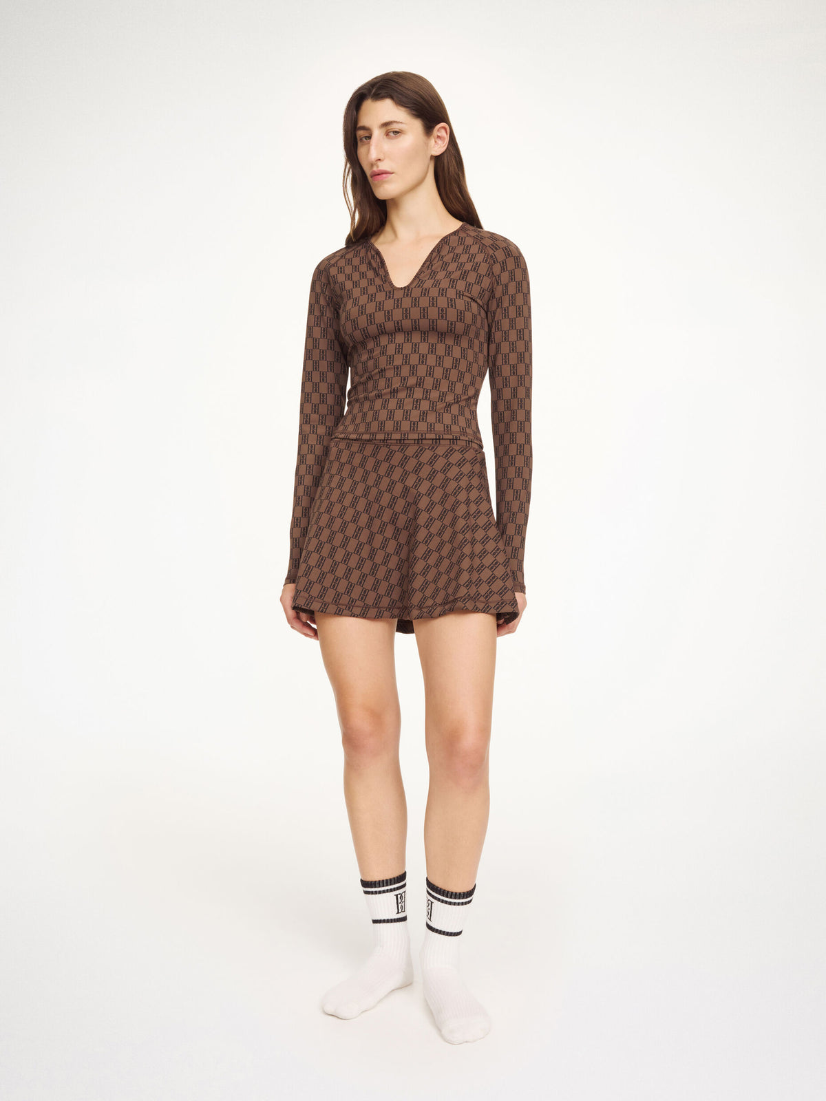 Pollyna Sportrock mit Allover Muster