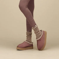 W Tazz II Platform Slipper Modern platform look