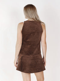 Minikleid aus Cordstoff