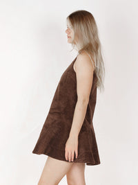 Minikleid aus Cordstoff