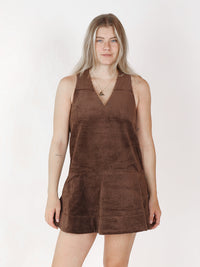 Minikleid aus Cordstoff