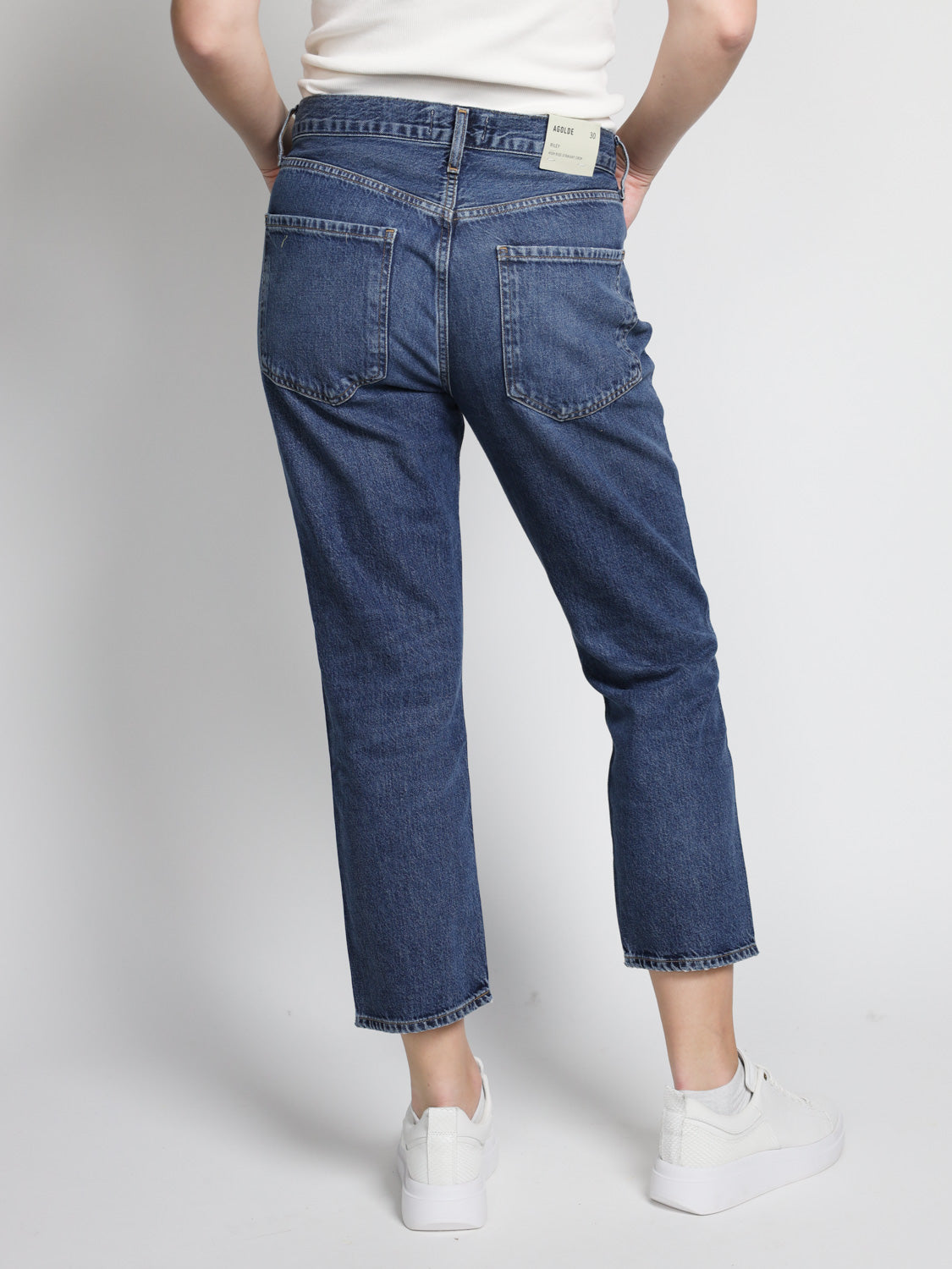 Riley – Straight Crop Jeans