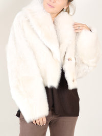 Toscana – Kurzer Fellmantel