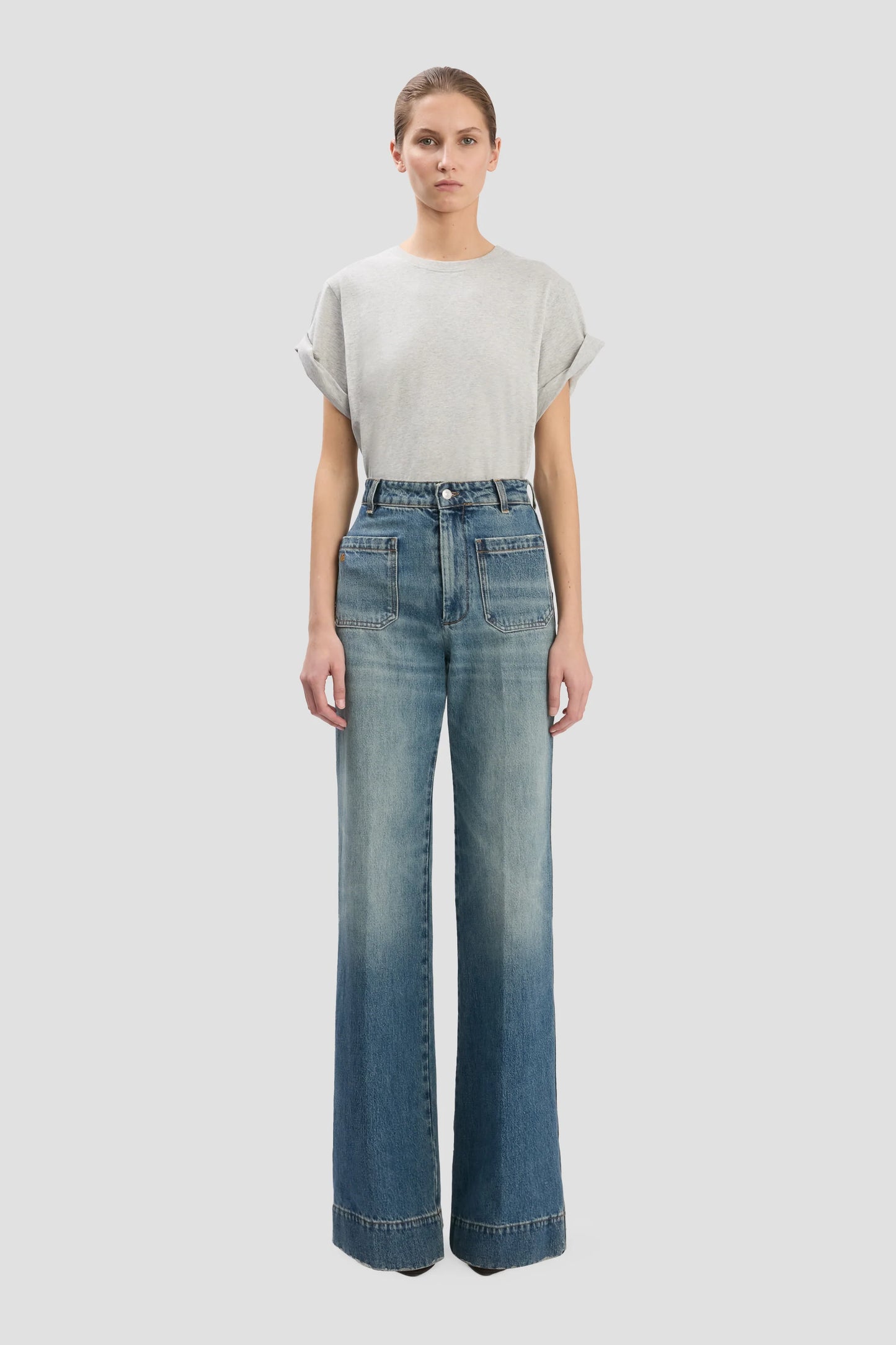 Alina – Jeans mit weitem Bein