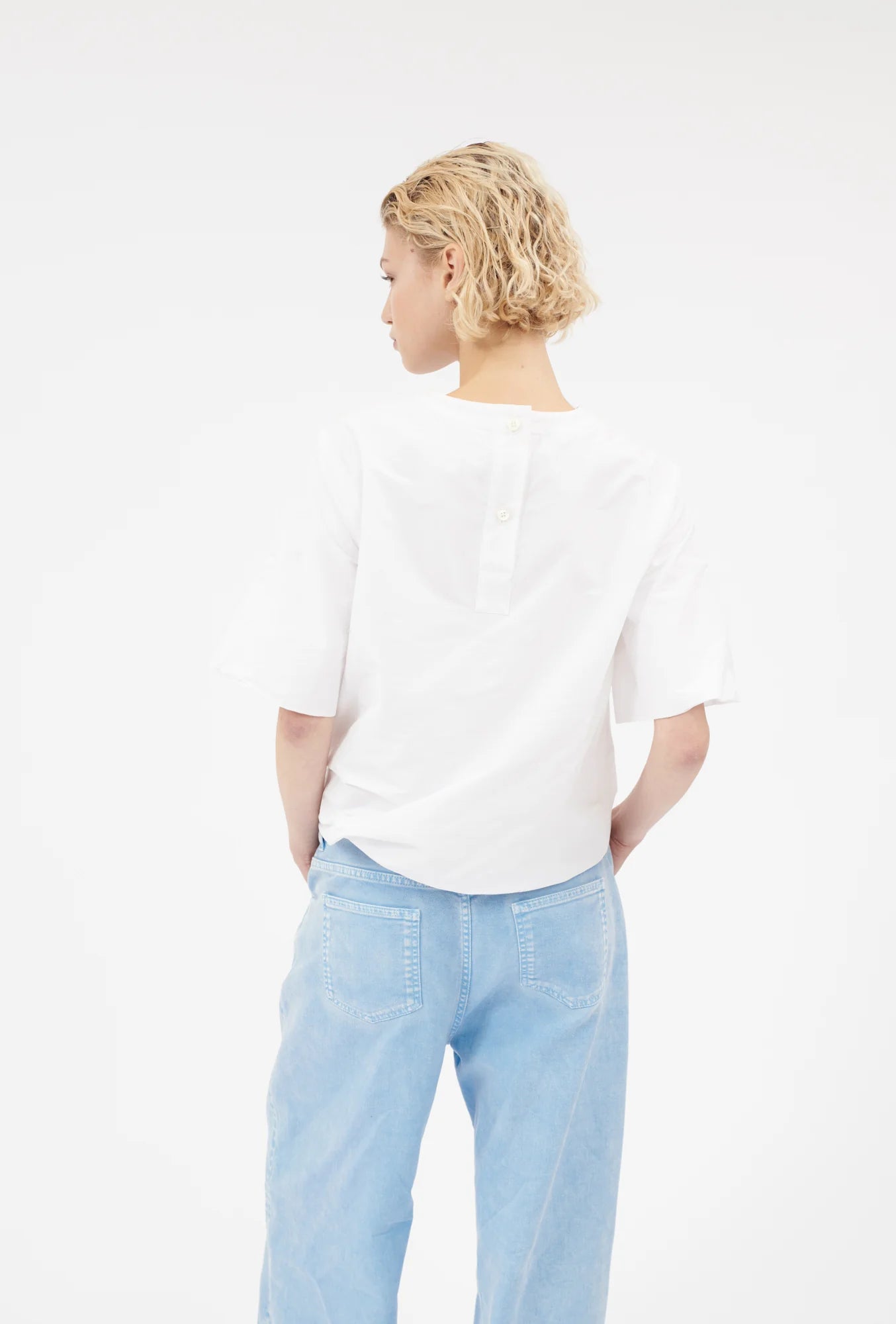 Shirt – Kurze gefütterte Bluse