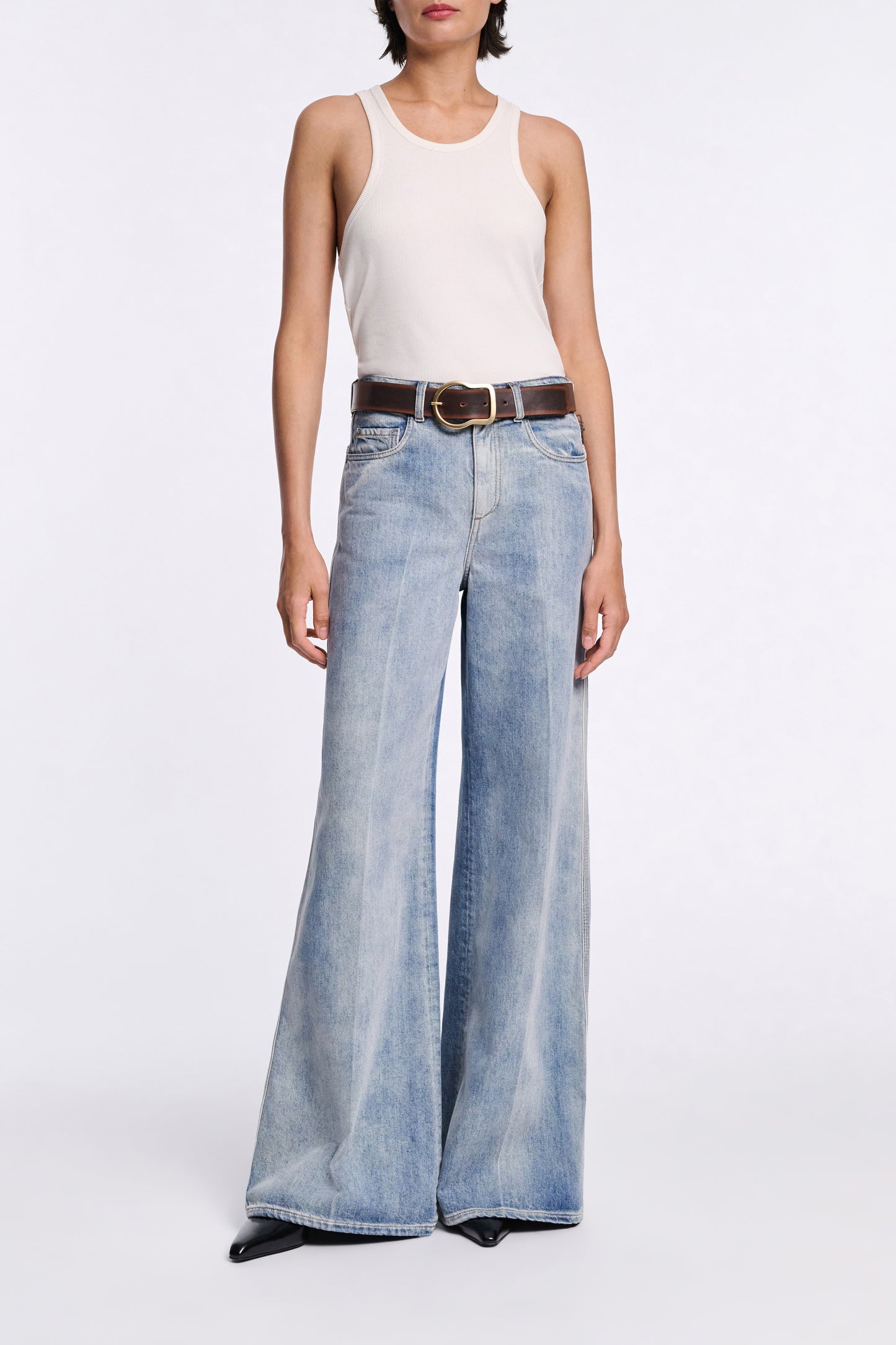 Denim Love – Wide Leg Jeans