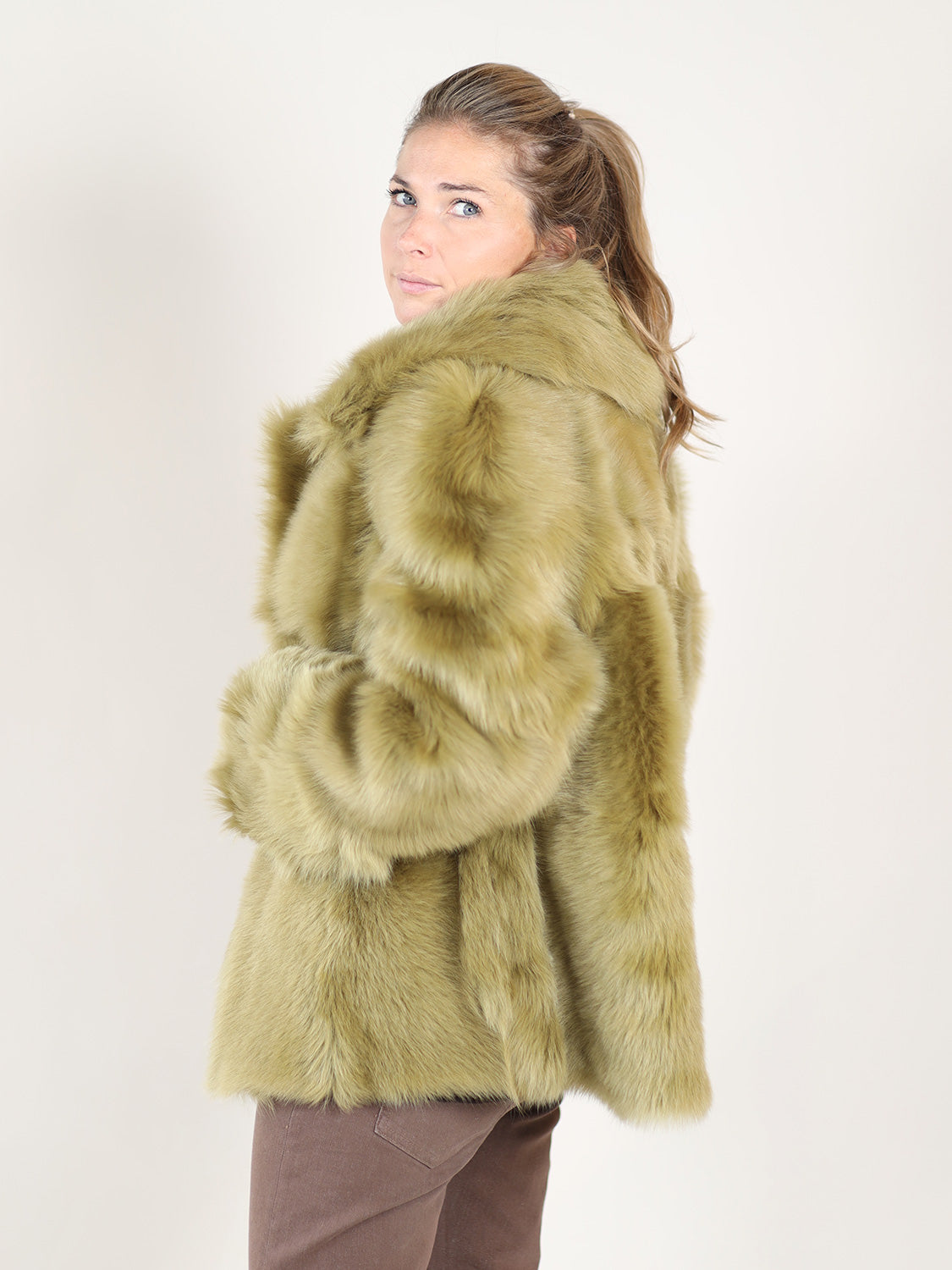 Toscana – Kurzer Fellmantel