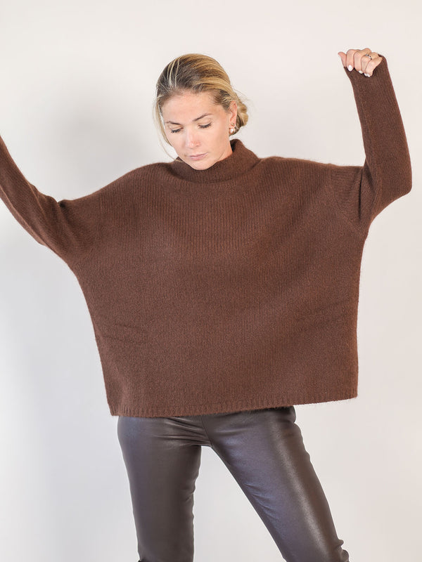 Naomi –  Pullover aus Cashmere-Seiden-Mix