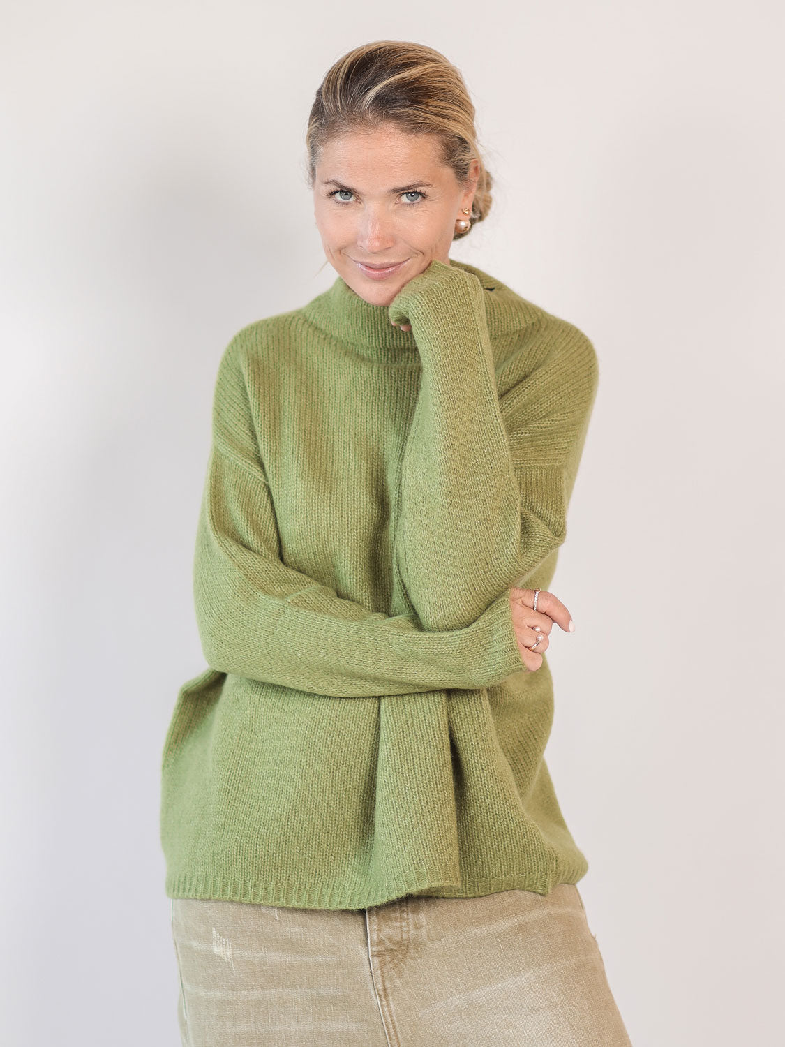 Naomi –  Pullover aus Cashmere-Seiden-Mix