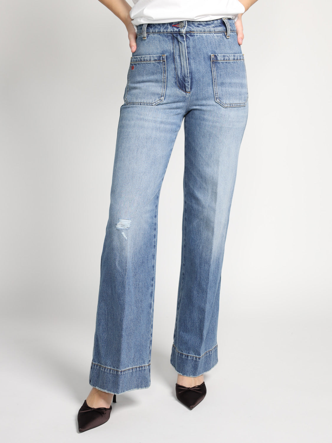 Alina – Jeans mit weitem Bein