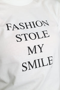 Slogan Tee – T-Shirt mit Druck