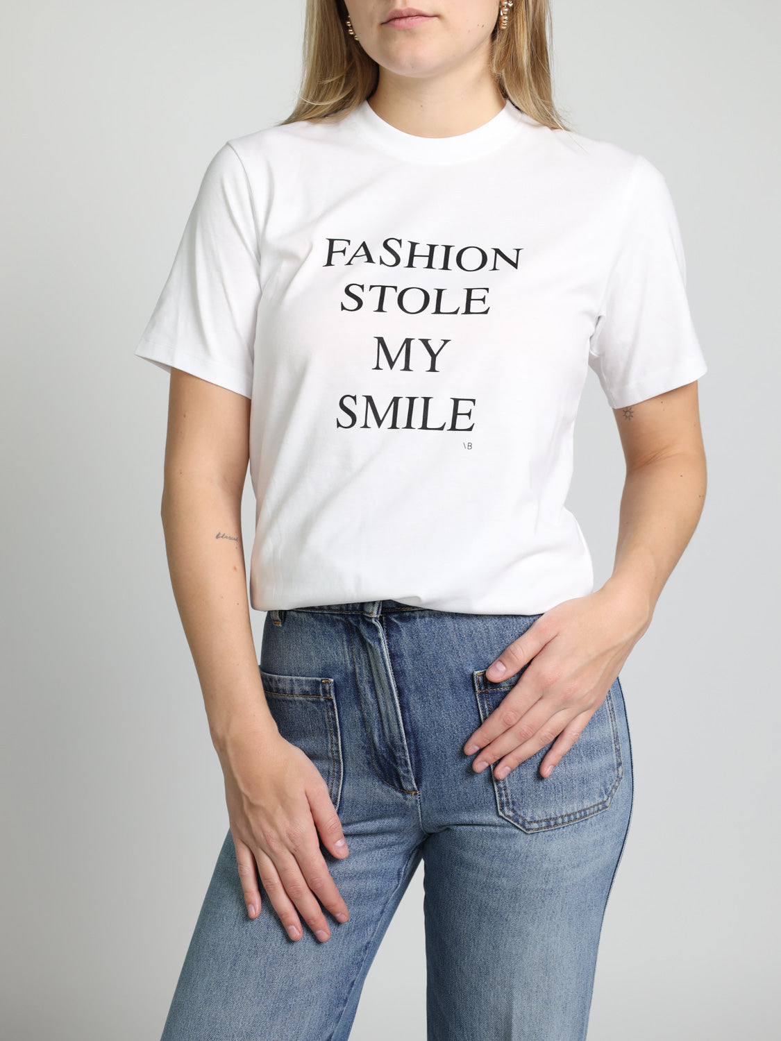 Slogan Tee – T-Shirt mit Druck