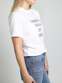 Slogan Tee – T-Shirt mit Druck