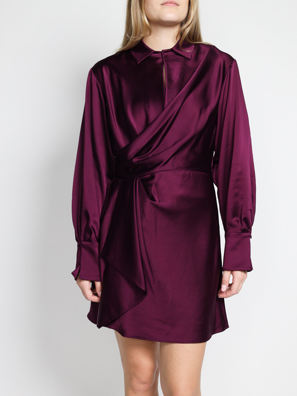 Talit – Satin Minikleid