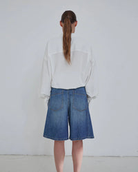 Ines Fold - Denim Shorts