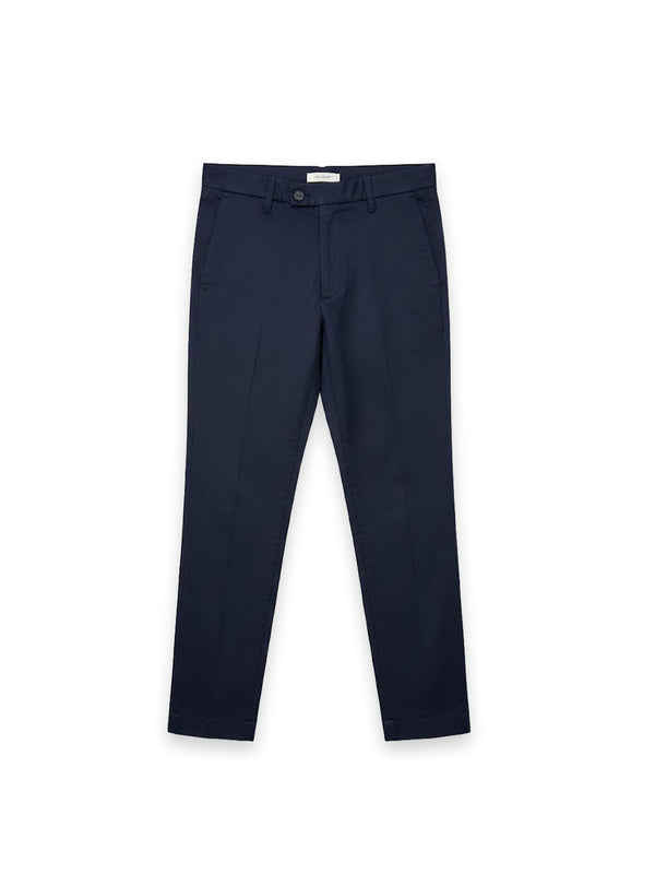 Hose - Bundfaltenhose in Navy