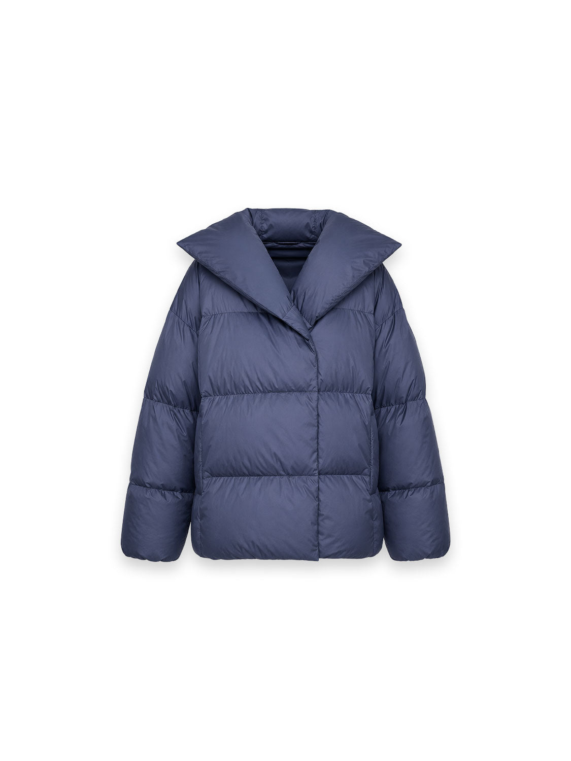 Steppjacke mit Schalkragen