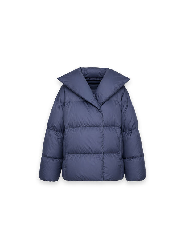 Steppjacke mit Schalkragen