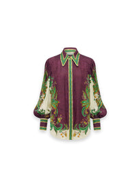Ruthie Bluse – mit elegantem Allover-Print