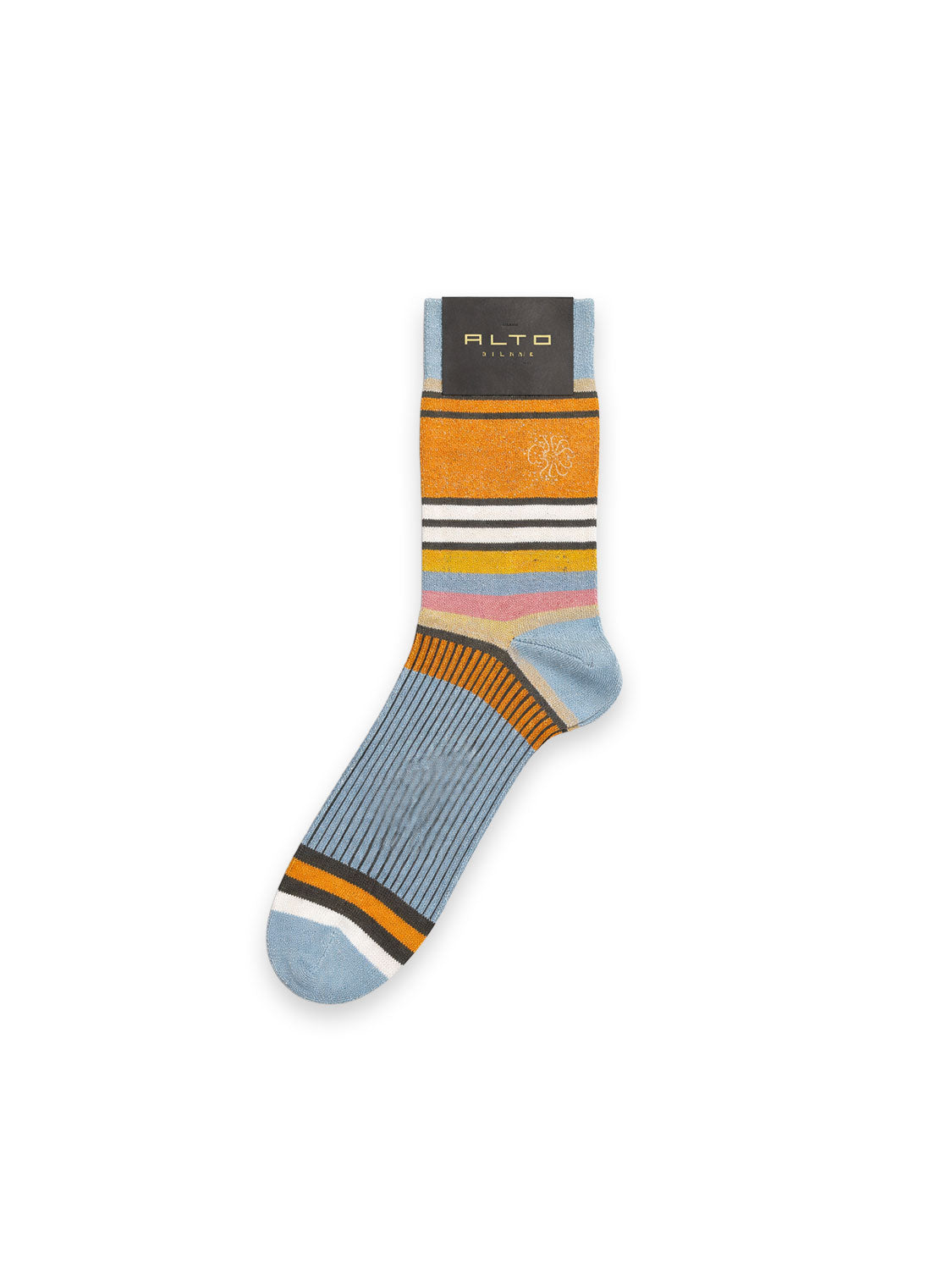 Socke mit feinem Lurex Glanz