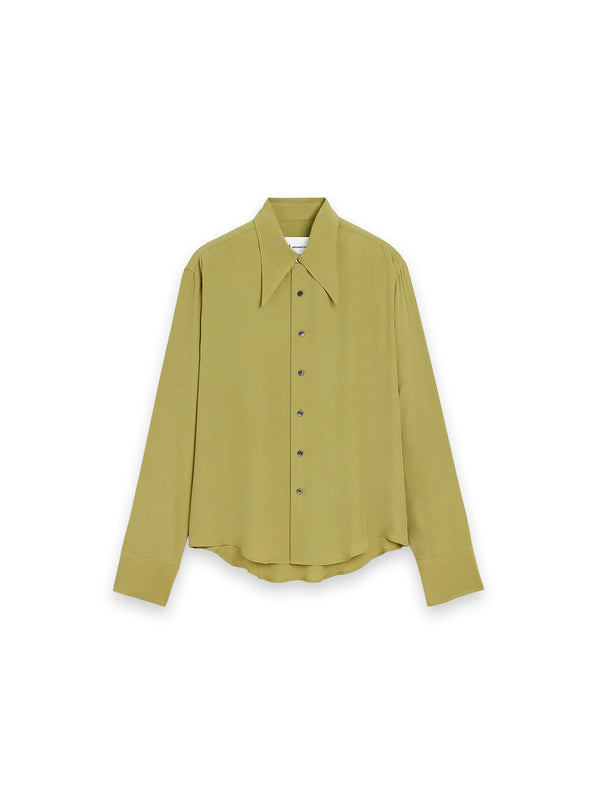 Bluse aus Seiden-Mix