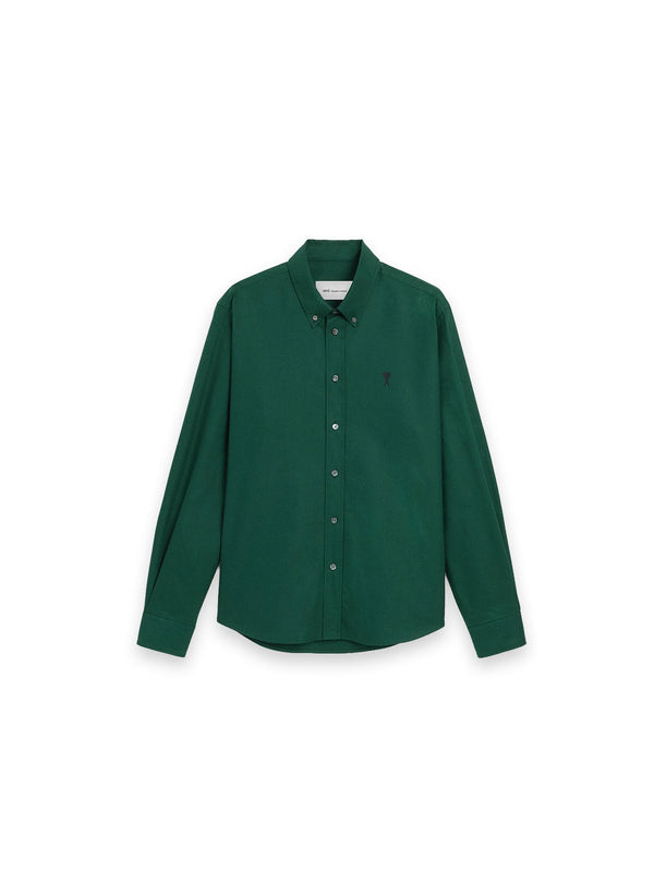 Quota Cropped Hemd mit Logo-Stickerei