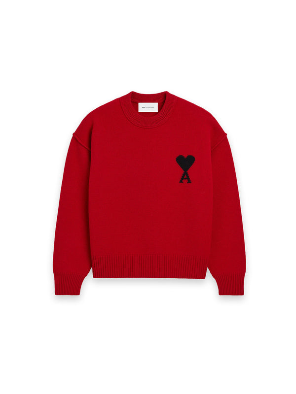 Quota Crewneck Pullover – Klassischer Rundhalsausschnitt mit markantes Herz-Detail