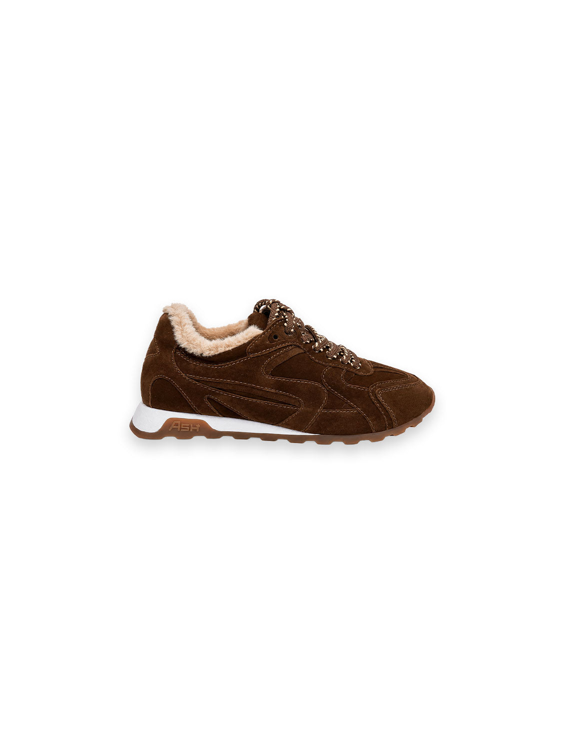 Sneaker mit kuscheligem Innenfutter und markanter Schnürung