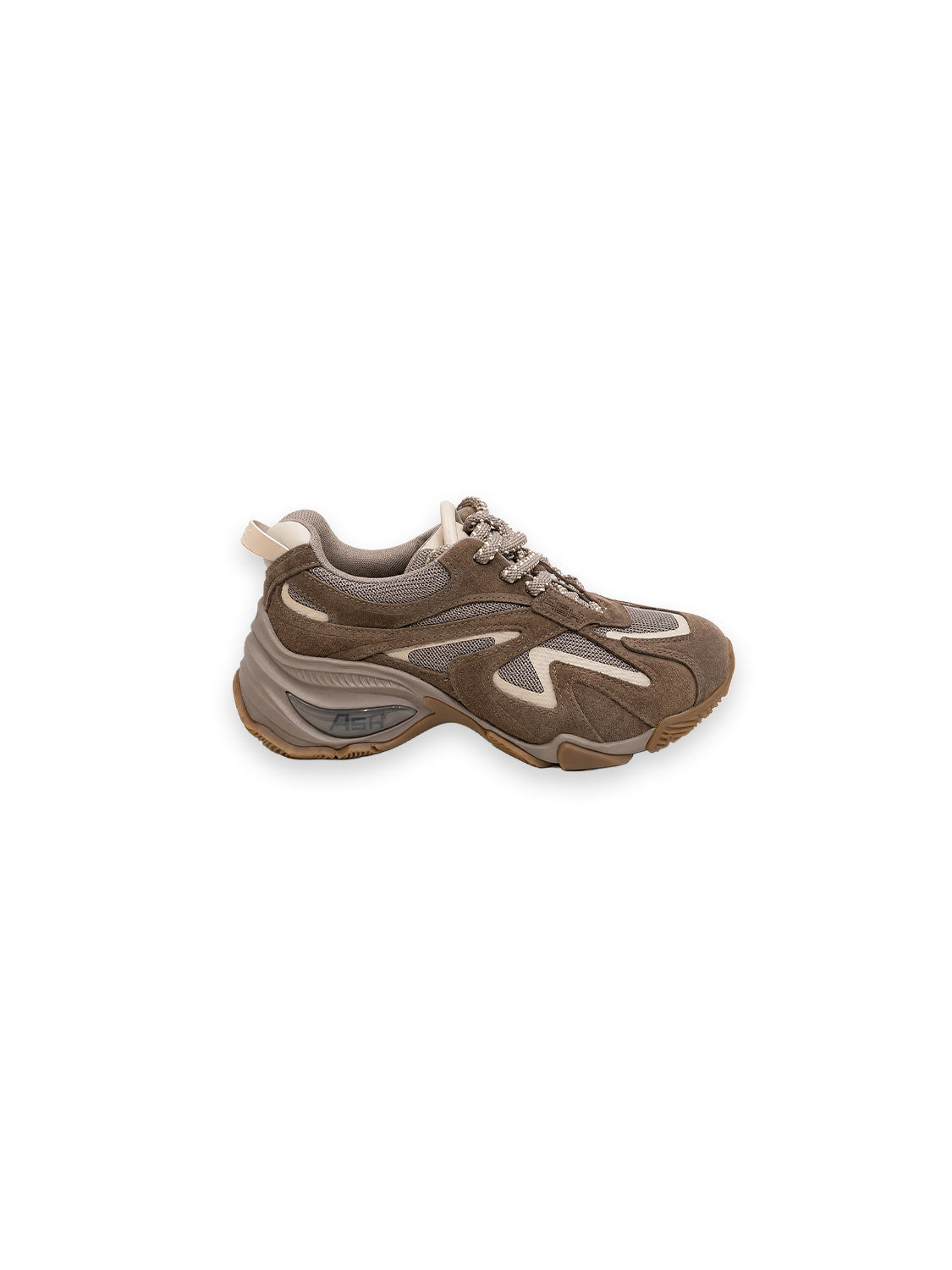 Sneaker mit dynamischem Layer Design und markanter Chunky Sohle