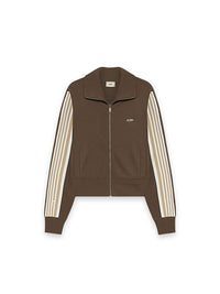 Jacket Main – Sweatjacke mit markanten Streifen-Details an den Ärmeln