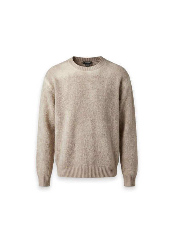 Rundhals Pullover aus Premium Strick