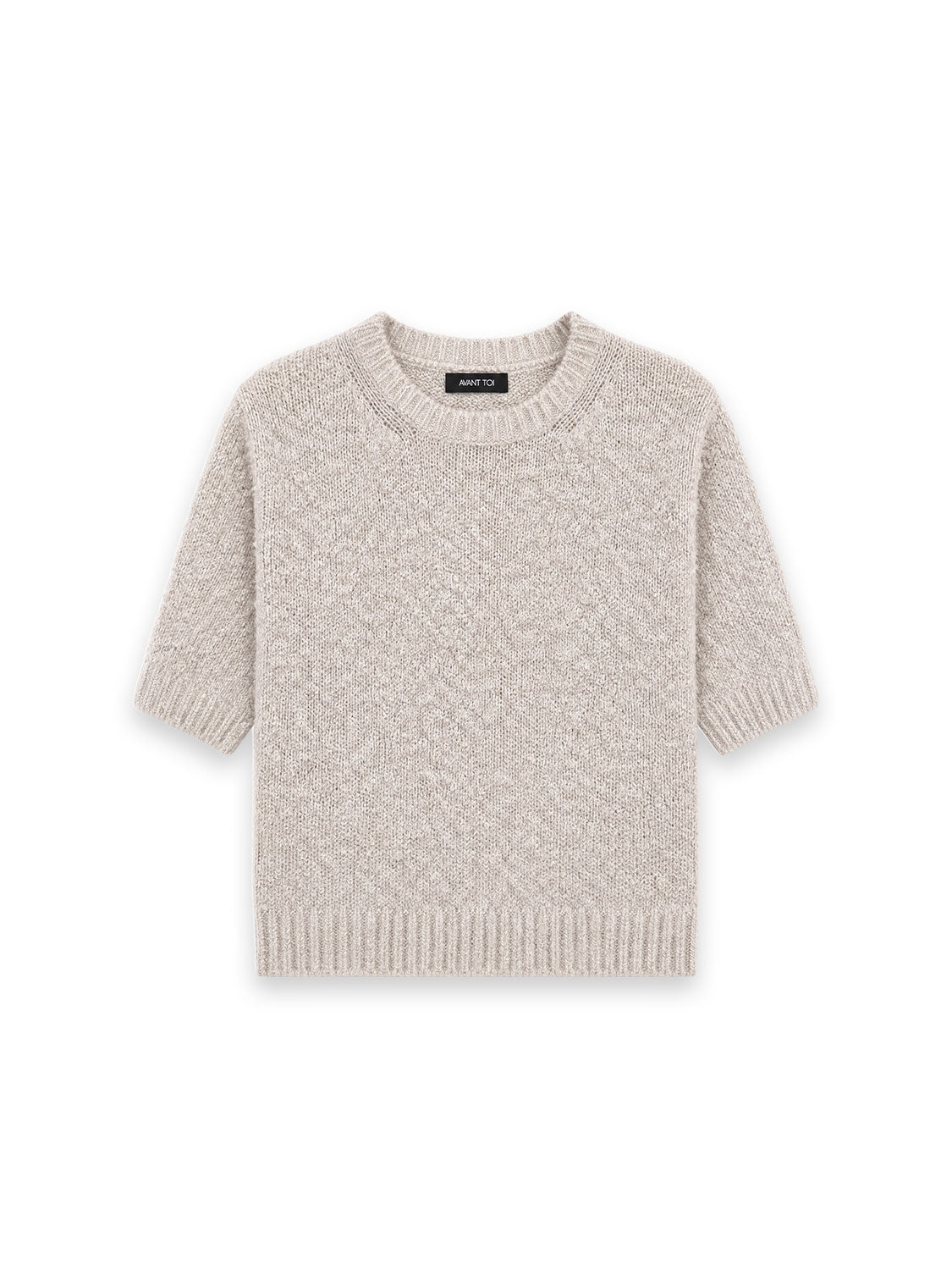 Soft Knit Kurzarm Pullover