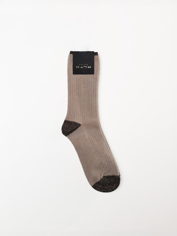 Susan Donna Calzino – Socken mit Lurex