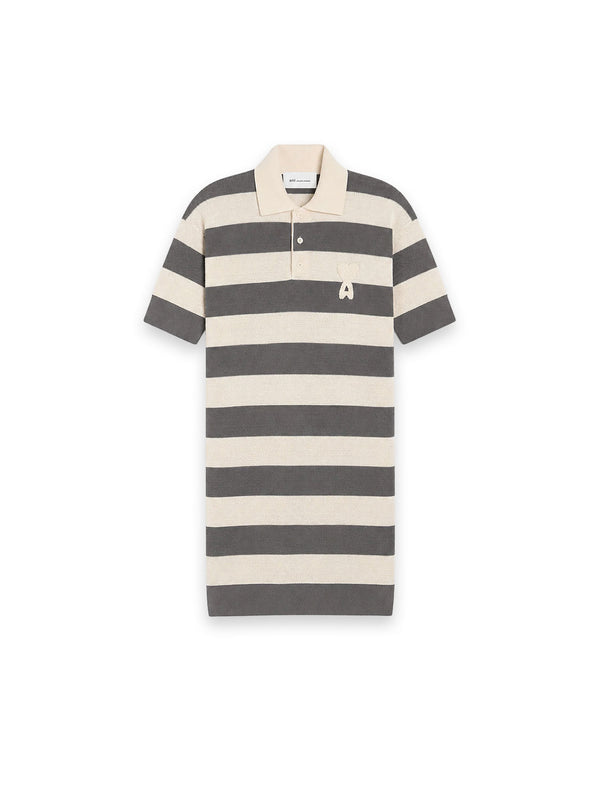Short Sleeves Polo Kleid