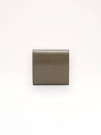 Portemonnaie aus glasiertem Leder