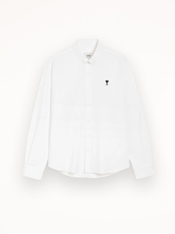 Klassisches Hemd mit Logodetail