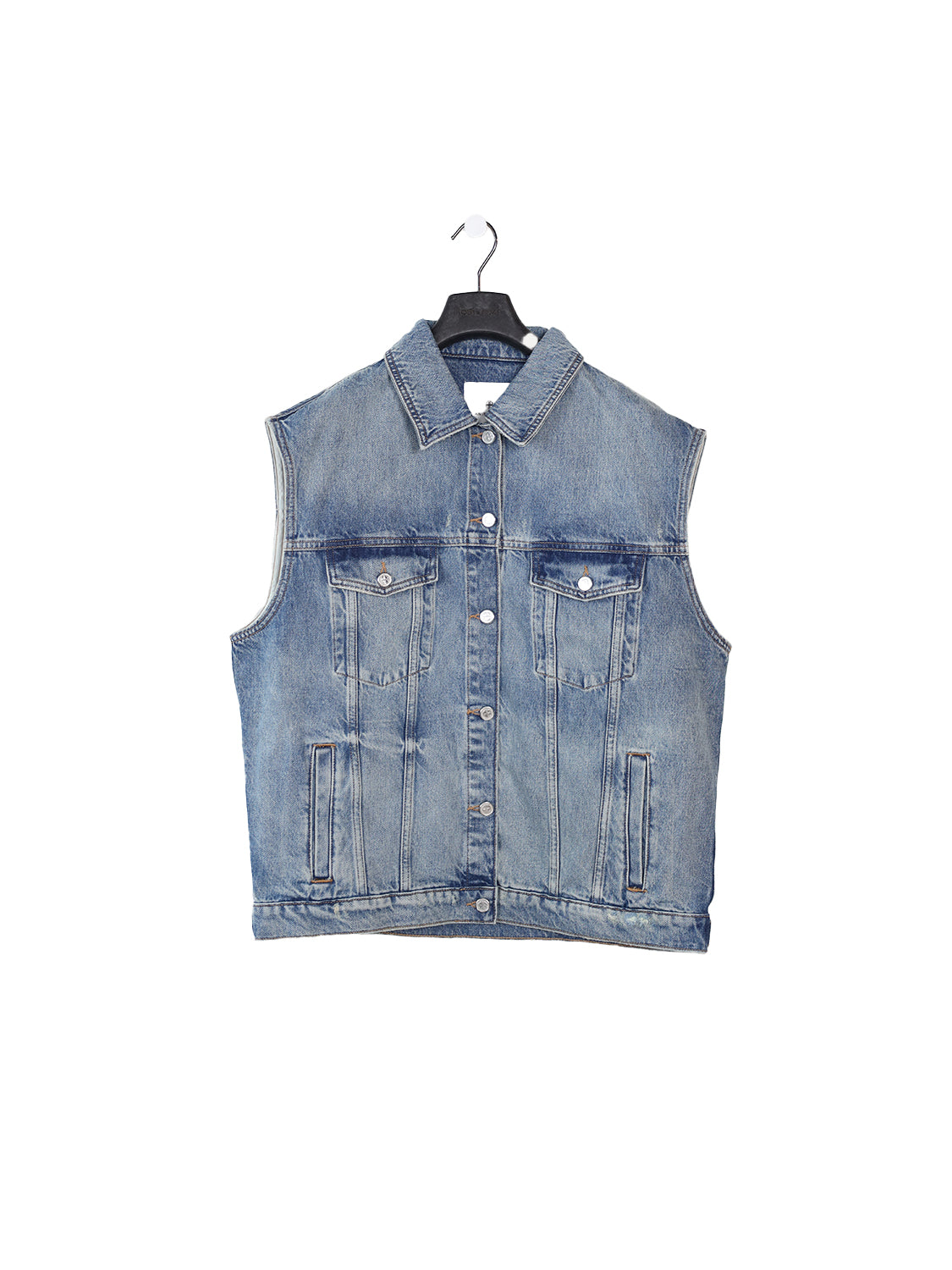 Rory – Ärmellose Jeansjacke