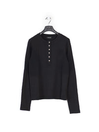 Alessia – Shirt mit goldenen Knöpfen