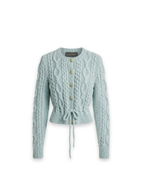 Hanni Strickjacke mit Zopfmuster