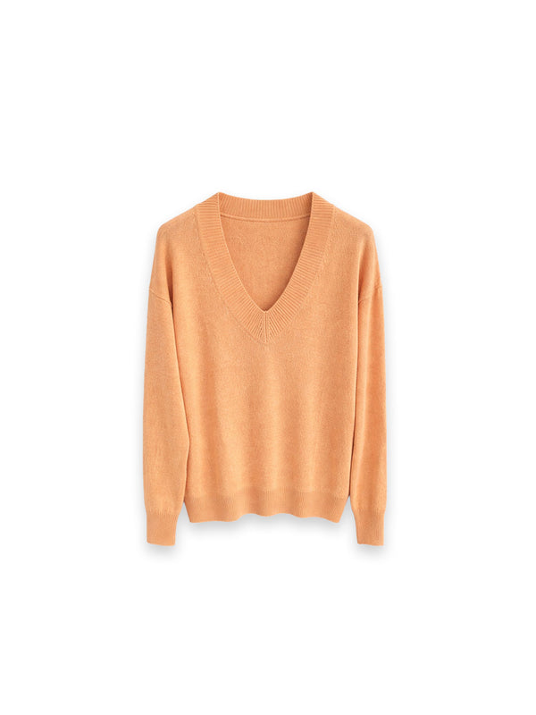 Vlaminia Knit mit edlem V Ausschnitt