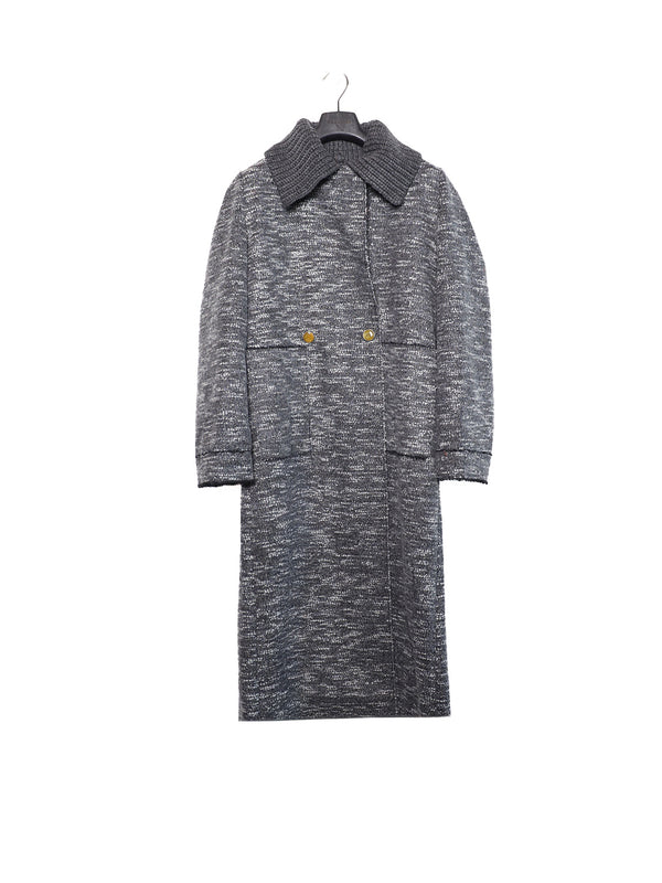 Flavia  - Langer Woll-Mantel