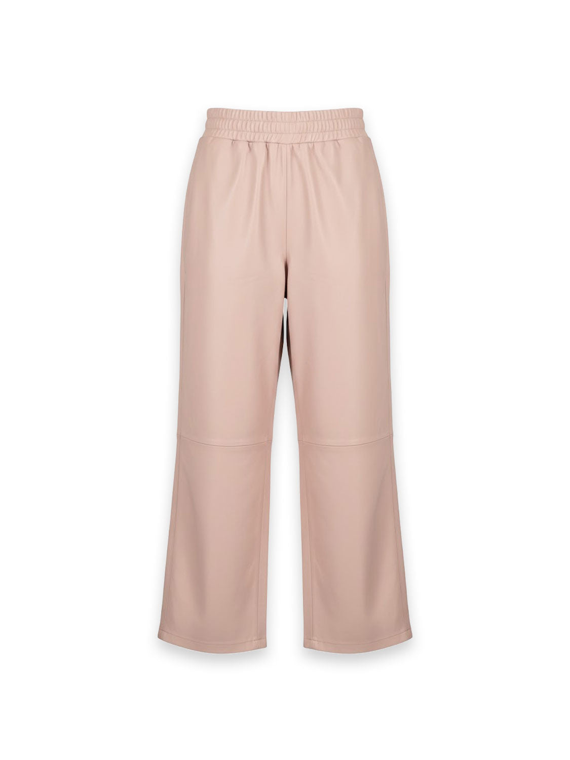 Wide Ease Leather Culotte