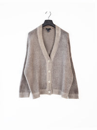 Cardigan aus Cashmere-Seiden-Mix