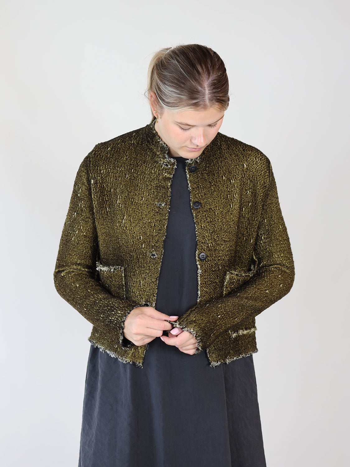 Giacca – Strickjacke aus Wollmischung 