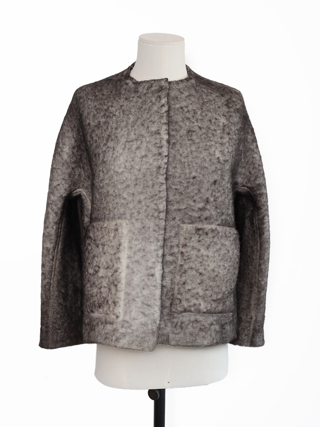 Jacke aus Alpakawolle 