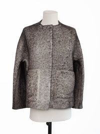 Jacke aus Alpakawolle 