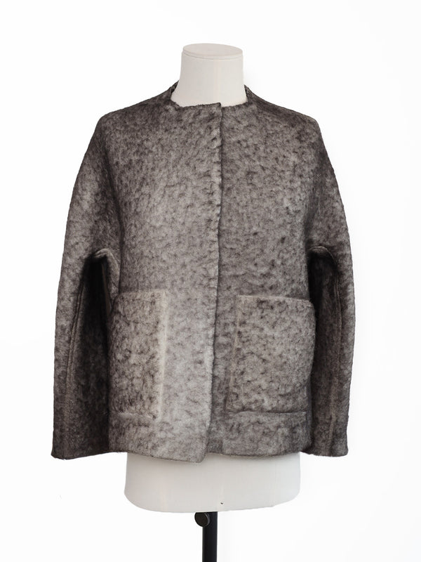 Jacke aus Alpakawolle 