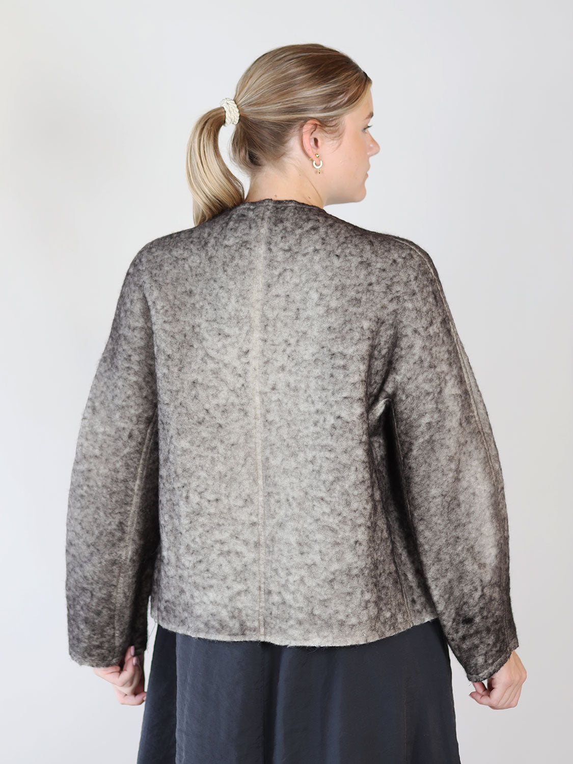 Jacke aus Alpakawolle 