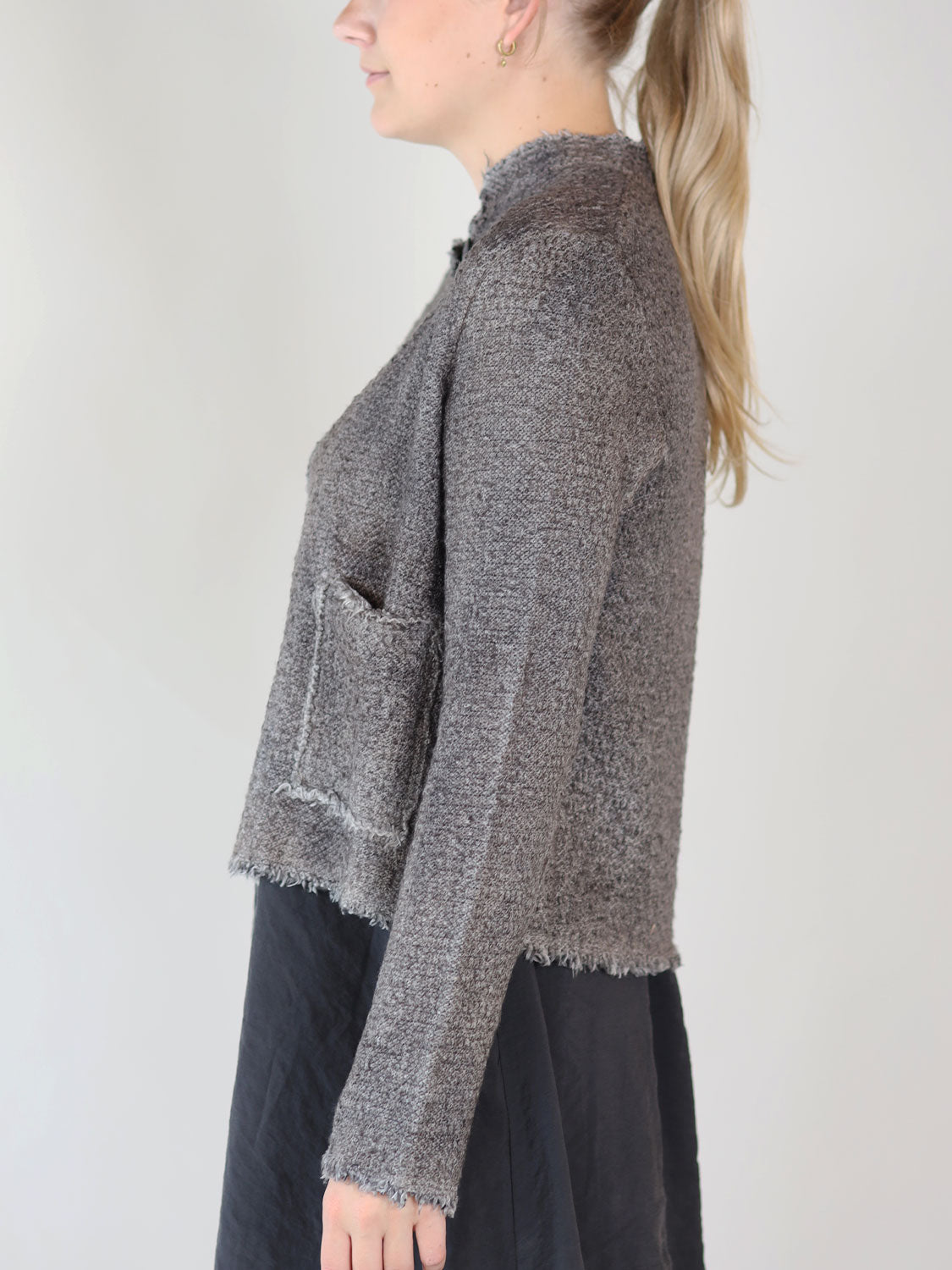 Giacca – Strickjacke aus Wollmischung 