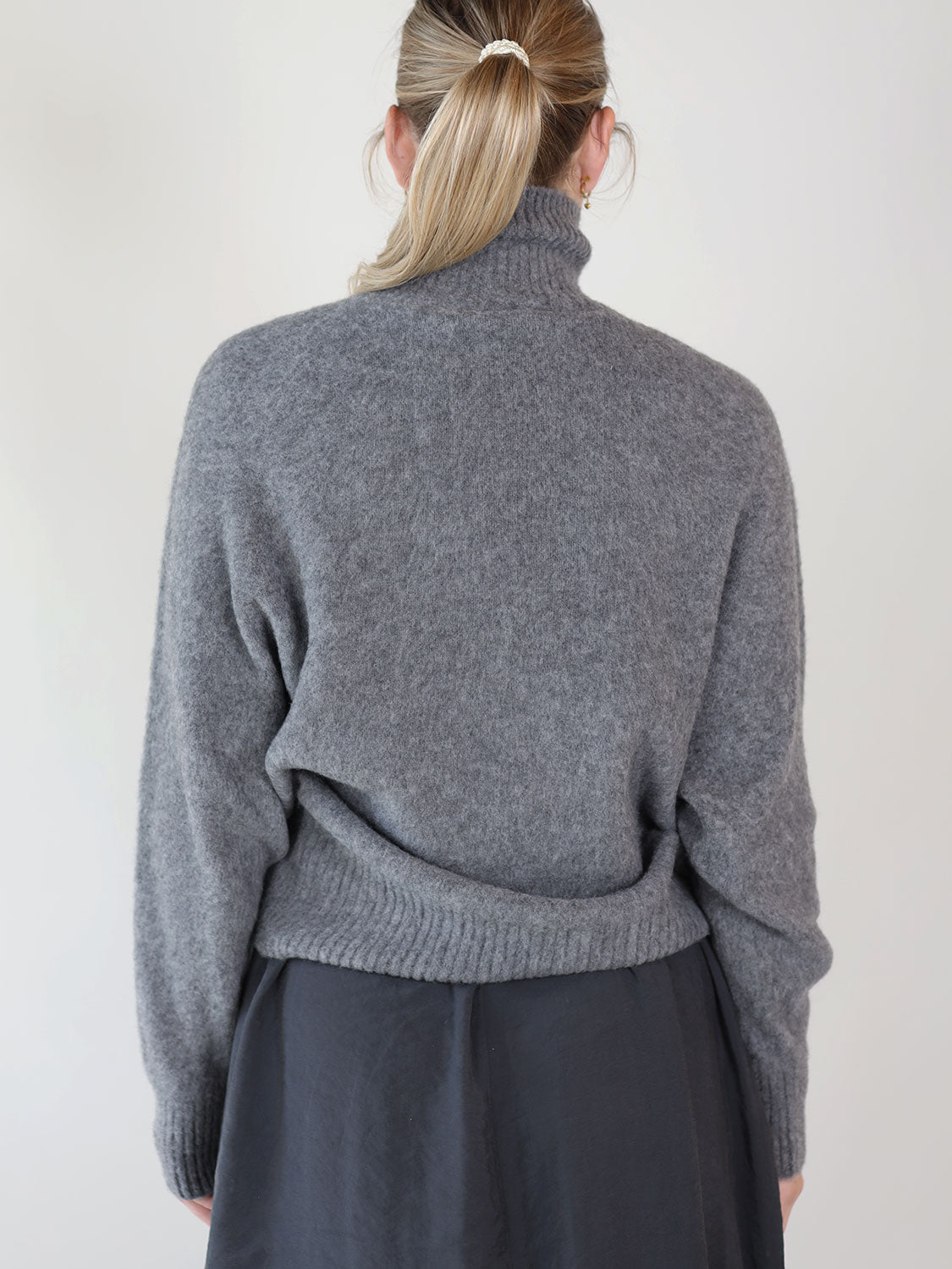 Rollkragenpullover aus Cashmere-Mischung 